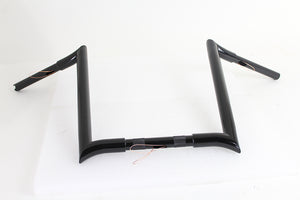 16" Black Z-Bar Handlebar with Indents 1982 / 1984 FL 1982 / 1984 FX 1985 / UP XL 1986 / 2017 FLST 1984 / 2017 FXST 1991 / 2017 FXD 1984 / 1994 FXR