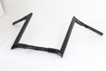 Load image into Gallery viewer, 16&quot; Black Z-Bar Handlebar with Indents 1982 / 1984 FL 1982 / 1984 FX 1985 / UP XL 1986 / 2017 FLST 1984 / 2017 FXST 1991 / 2017 FXD 1984 / 1994 FXR