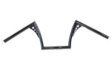 Load image into Gallery viewer, 10&quot; Z-Bar Handlebar with Wiring Indents and Holes Black 1982 / 1984 FL 1982 / 1984 FX 1982 / UP XL 1986 / 2017 FLST 1984 / 2017 FXST 1982 / 1994 FXR 1982 / 1994 FXR 1991 / 2017 FXD