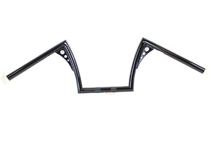 10" Z-Bar Handlebar with Wiring Indents and Holes Black 1982 / 1984 FL 1982 / 1984 FX 1982 / UP XL 1986 / 2017 FLST 1984 / 2017 FXST 1982 / 1994 FXR 1982 / 1994 FXR 1991 / 2017 FXD