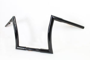 12" Z Handlebar without Indents Black 1984 / 2017 FXST 1986 / 2017 FLST