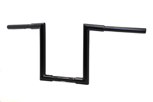 11" Fatty 'Z' Bar Handlebar without Indents Black 1974 / 1981 FL 1974 / 1981 FX 1974 / 1981 XL