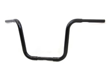 Load image into Gallery viewer, 12-1/2&quot; Buffalo Ape Hanger Handlebar with Indents Black 1982 / 1984 FL 1982 / 1984 FX 1982 / UP XL 1986 / 2017 FLST 1984 / 2017 FXST 1982 / 1994 FXR 1982 / 1994 FXR 1991 / 2017 FXD 1982 / 2007 FLT 1982 / 2007 FLT