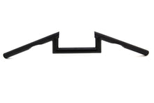 Load image into Gallery viewer, Mini 2-1/2&quot; Z Handlebar with Indents Black 1982 / 1984 FL 1982 / 1984 FX 1982 / UP XL 1986 / 2017 FLST 1984 / 2017 FXST 1982 / 1994 FXR 1982 / 1994 FXR 1991 / 2017 FXD 1982 / 2007 FLT 1982 / 2007 FLT