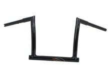 Load image into Gallery viewer, 12&quot; Black ChiZeled Z-Bar Handlebar with Indents 2015 / UP FLTR