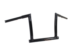 12" Black ChiZeled Z-Bar Handlebar with Indents 2015 / UP FLTR
