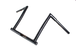 14" Black ChiZeled Z-Bar Handlebar with Indents 2015 / UP FLTR