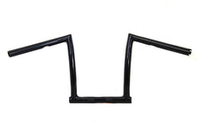 Load image into Gallery viewer, 11&quot; Black ChiZeled Z-Bar Handlebar with Indents 1980 / UP XL 1980 / 1984 FL 1984 / 2017 FXST