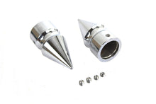 Load image into Gallery viewer, Front Axle Nut Cap Set Pike Style 2007 / UP FXST 2008 / UP FLT 2008 / 2017 FXD 2008 / UP XL 2007 / UP FLST