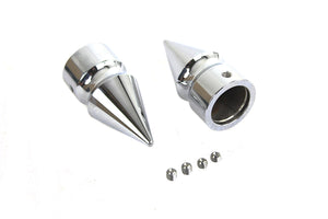 Front Axle Nut Cap Set Pike Style 2007 / UP FXST 2008 / UP FLT 2008 / 2017 FXD 2008 / UP XL 2007 / UP FLST