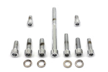 Load image into Gallery viewer, Chrome Carburetor Allen Screw Kit 0 /  Replacement application for Super E&quot; and &quot;G&quot; Carburetors&quot;