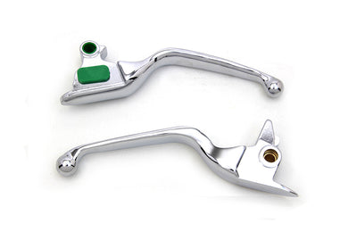 Chrome Smooth Wide Hand Lever Set 2015 / 2017 FXSB 2015 / 2017 FLSTN 2015 / 2017 FLSTF 2015 / 2017 FLSTC