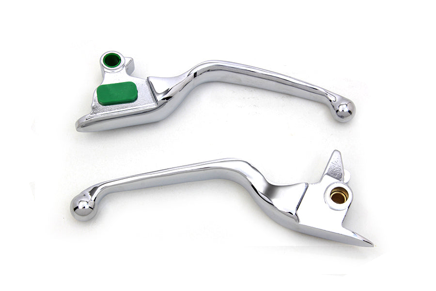 Chrome Smooth Wide Hand Lever Set 2015 / 2017 FXSB 2015 / 2017 FLSTN 2015 / 2017 FLSTF 2015 / 2017 FLSTC