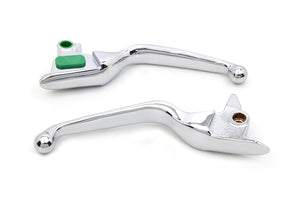 Chrome Smooth Wide Hand Lever Set 2015 / 2017 FXSB 2015 / 2017 FLSTN 2015 / 2017 FLSTF 2015 / 2017 FLSTC