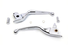 Load image into Gallery viewer, Chrome 3-Slot Wide Hand Lever Set 2014 / 2016 FLT