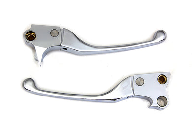 Chrome Adjustable Hand Lever Set 1996 / 2012 FXST 1996 / 2012 FLST 1996 / 2012 FLT