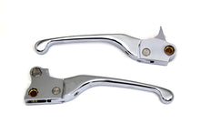 Load image into Gallery viewer, Chrome Adjustable Hand Lever Set 1996 / 2012 FXST 1996 / 2012 FLST 1996 / 2012 FLT