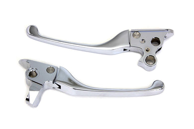 Chrome Adjustable Hand Lever Set 2008 / 2013 FLT