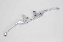 Load image into Gallery viewer, Chrome Adjustable Hand Lever Set 2008 / 2013 FLT