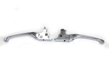 Load image into Gallery viewer, Chrome Adjustable Hand Lever Set 2008 / 2013 FLT