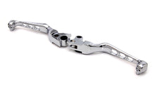 Load image into Gallery viewer, Chrome Contour Drilled Hand Lever Set with Skull Ends 1996 / 2003 XL 1996 / 2017 FXD 1996 / 2014 FLST 1996 / 2014 FXST 1996 / 2007 FLT
