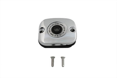 Chrome Plated Handlebar Master Cylinder Cover 2005 / 2007 FLT 2006 / 2014 FLST 2006 / 2014 FXST 2006 / 2017 FXD