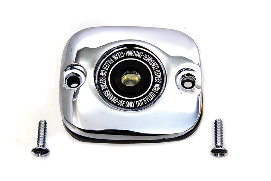 Chrome Plated Handlebar Master Cylinder Cover 2002 / 2005 VRSC 1996 / 2003 XL 1996 / 2005 FXD 1996 / 2005 FLST 1996 / 2005 FXST 1996 / 2004 FLT