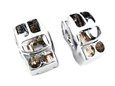 Chrome Switch Housing Kit 2014 / UP FLT 2014 / UP FLHT 2014 / UP FLHR 2014 / UP FLHX