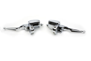 Handlebar Control Kit Chrome with Hydraulic Clutch 2014 / 2016 FLT fits all Touring models except Road Glide