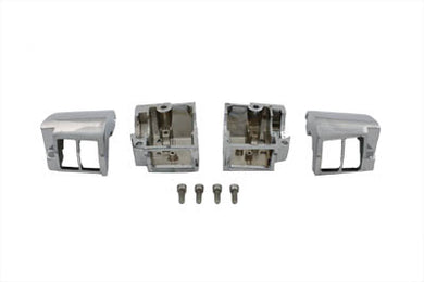 Handlebar Switch Housing Set Chrome 0 /  Custom application