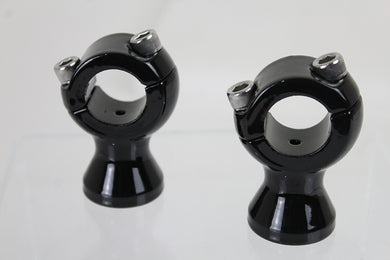 1-3/4 Gloss Black Speed Freak Handlebar Riser Set 0 /  Custom application for 1 handlebars