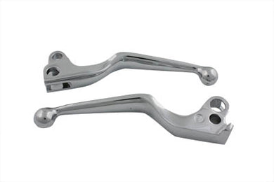 Chrome Wide Hand Lever Set 1972 / 1981 FL 1972 / 1981 FX 1972 / 1981 XL