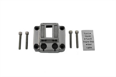 Handlebar Switch Housing Polished 1973 / 1981 FL 1973 / 1981 FX 1973 / 1981 XL