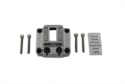 Handlebar Switch Housing Polished 1973 / 1981 FL 1973 / 1981 FX 1973 / 1981 XL