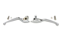 Load image into Gallery viewer, Chrome Hand Lever Set 2014 / 2016 FLT