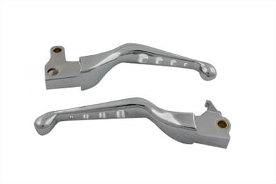 Chrome Drilled Hand Lever Set 2004 / 2006 XL