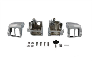 Handlebar Control Switch Housing Kit Chrome 2007 / 2011 FXD 2007 / 2011 FXST 2007 / 2011 FLST 2007 / 2013 XL