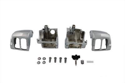 Handlebar Control Switch Housing Kit Chrome 2007 / 2011 FXD 2007 / 2011 FXST 2007 / 2011 FLST 2007 / 2013 XL