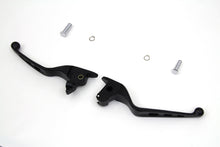 Load image into Gallery viewer, Black Drilled Hand Lever Set 2014 / 2016 FLT