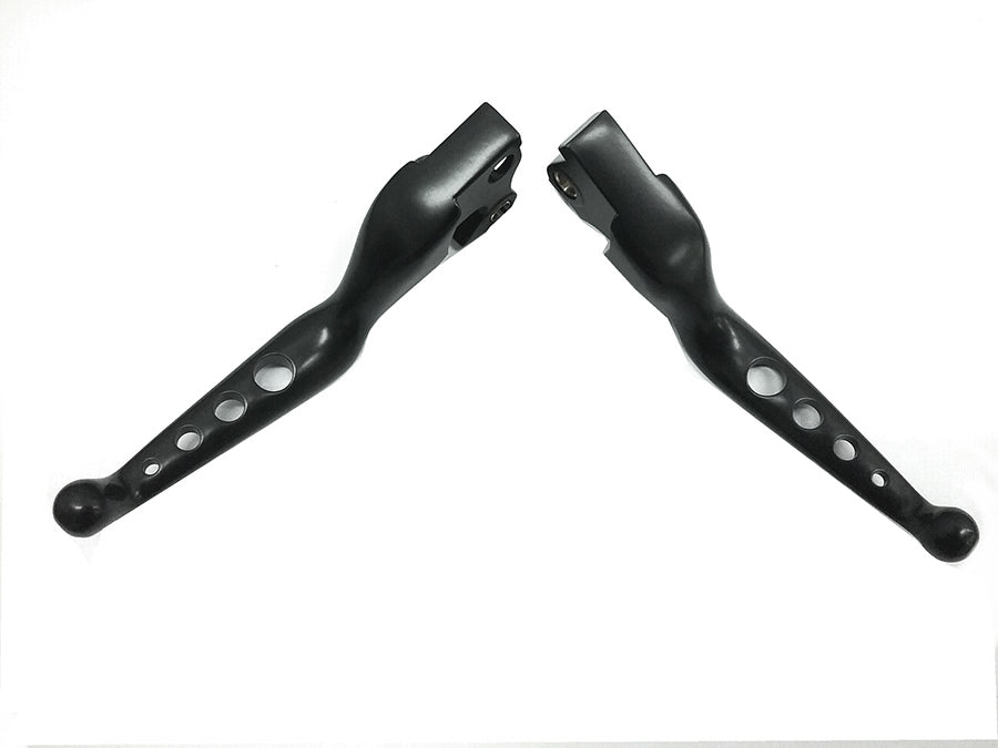 Black Drilled Hand Lever Set 2014 / 2016 XL