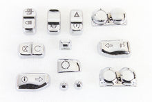 Load image into Gallery viewer, Switch Cover Set Chrome 2016 / UP FLHTCU 2016 / UP FLHTCUL 2016 / UP FLHTCUTG 2016 / UP FLHX 2016 / UP FLHXS 2016 / UP FLTRU 2016 / UP FLTRX 2016 / UP FLTRXS