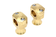 Load image into Gallery viewer, Shorty Style Brass Riser Set 0 /  Custom application