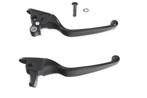 Black Smooth Contour Hand Lever Set 2008 / 2013 FLT