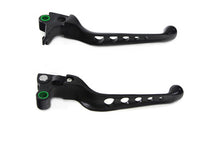 Load image into Gallery viewer, Black Drilled Hand Lever Set 1996 / 2007 FXST 1996 / 2007 FLST 1996 / 2007 FXD 1996 / 2007 FLT 1996 / 2003 XL