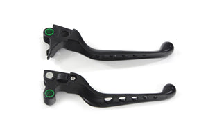 Black Drilled Hand Lever Set 1996 / 2007 FXST 1996 / 2007 FLST 1996 / 2007 FXD 1996 / 2007 FLT 1996 / 2003 XL