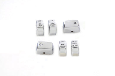 Chrome Switch Cover Set 2011 /  FXST 2011 /  FLST Except FLSTSE2