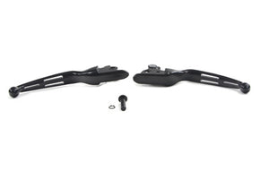 Black Slotted Hand Lever Set 2008 / 2013 FLT