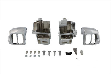 Handlebar Switch Housing Kit Chrome with cruise control