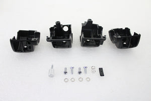 Handlebar Switch Housing Kit Black 1996 / 2011 FXD 1996 / 2010 FXST 1996 / 2010 FLST 1996 / 2001 XL 2007 / UP VRSC 1996 / 2013 FLHR