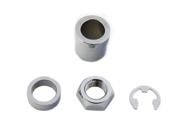 Rear Axle Nut Kit Chrome 2002 / 2007 FLT